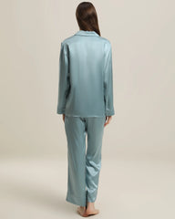 Women's Silk Two Piece Pajamas