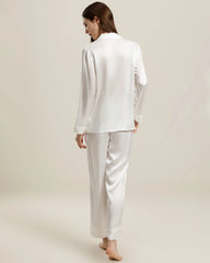 Women's Silk Two Piece Pajamas