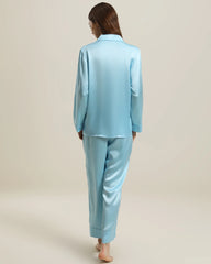 Women's Silk Two Piece Pajamas