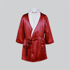 Kids Silk and Velvet Reversible Robe for Winter