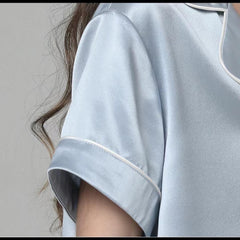 Silk Blouse Nightdress For Girl