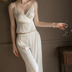 Silk Cami and Pants Pajama Set