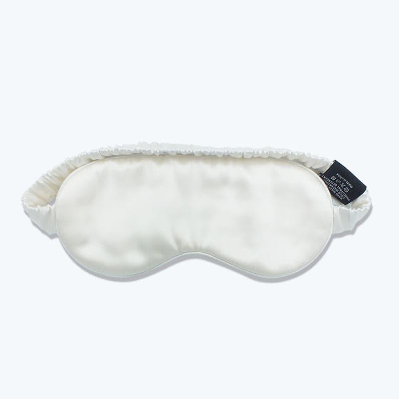 22 Momme Dry Eye Relief Eye Mask, White