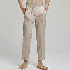 Men's Silk Pajama Pants Sleep Pants