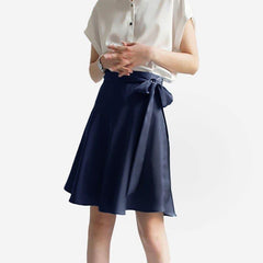 22 Momme Elegant Silk Short Skirt
