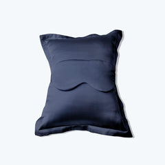 Cushion and Eyemask Silk 2 Pcs Travel Set, Navy