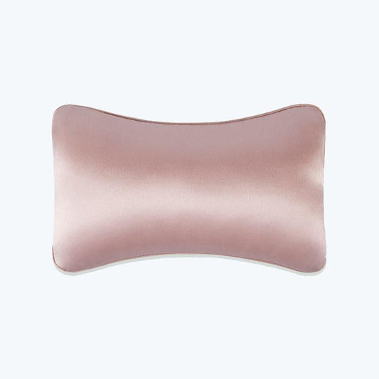 Silk Car Headrest Neck Pillow, Pink