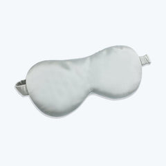 Long Fiber Silk Eye Mask, Grey