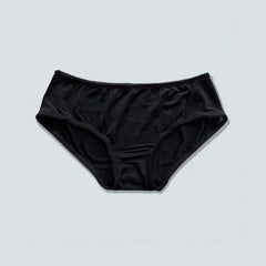 Skin-Friendly Women Silk Panties Black