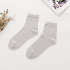 Skin-friendly Women‘s Silk Socks Grey