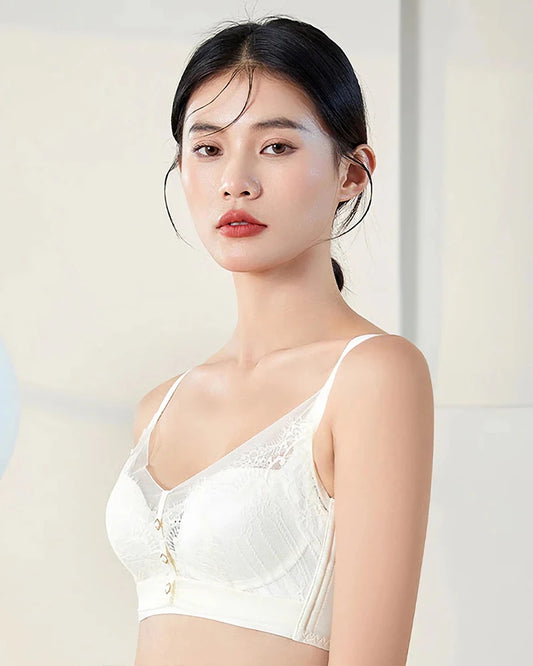 100% Silk Lace Bra