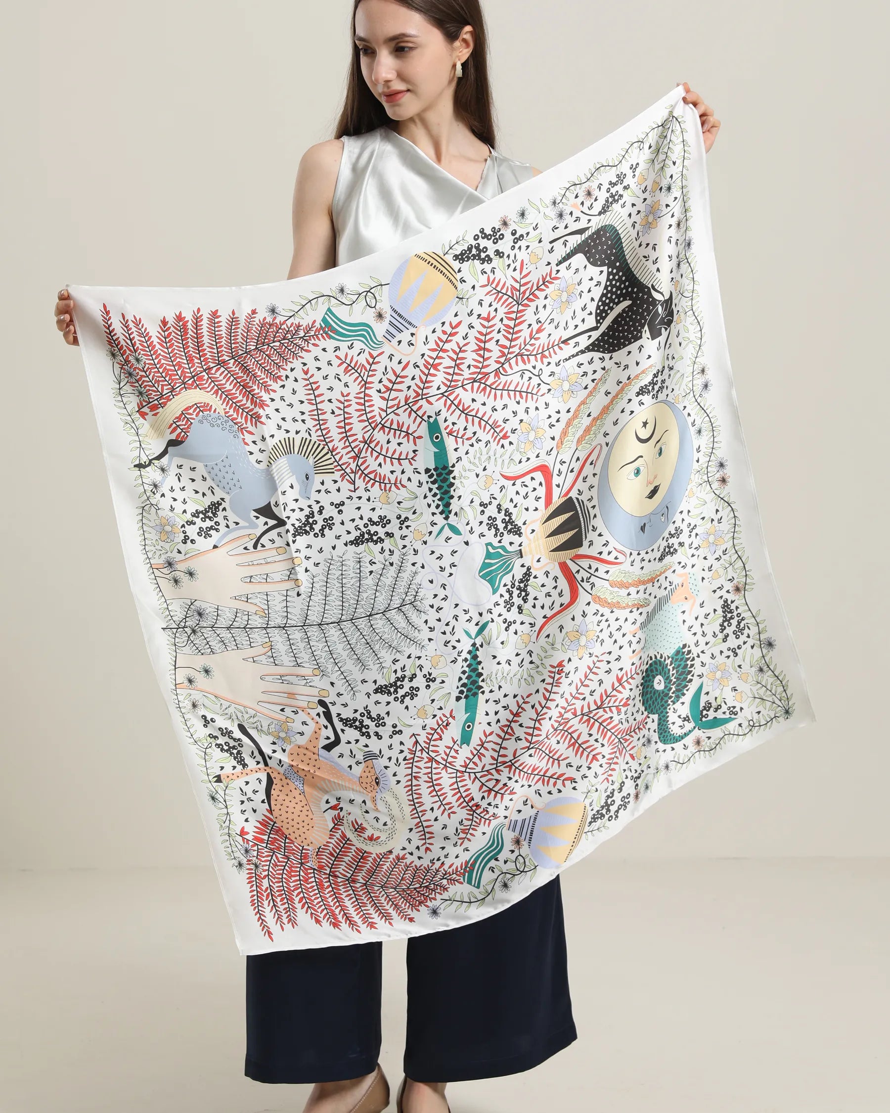 Spring/Summer Silk Scarf