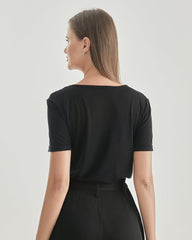Women's Essential Knit Silk T-shirt