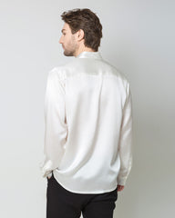 Classic Silk Men's Button Down Shirt