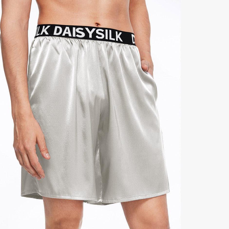 DaisySilk Print Silk Men Shorts Boxers