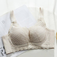 Lace Breathable Silk Bra