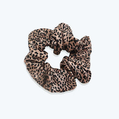 Leopard Fashion Silk Hair Bands Scrunchy