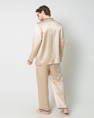Men's Luxury Silk Loosen Pajamas