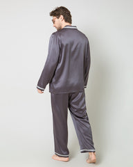 Men's Luxury Silk Loosen Pajamas
