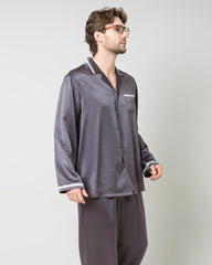 Men's Luxury Silk Loosen Pajamas