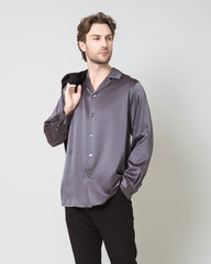 Men's Pure Silk Classic Business Shirt