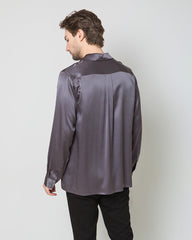 Men's Pure Silk Classic Business Shirt