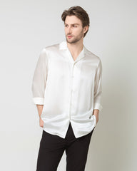 Men's Pure Silk Classic Business Shirt