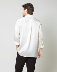 Men's Pure Silk Classic Business Shirt