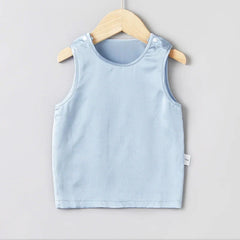 Round Neck Baby Silk Tank
