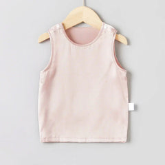 Round Neck Baby Silk Tank