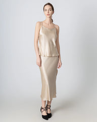 Round Neck Silk Camisole