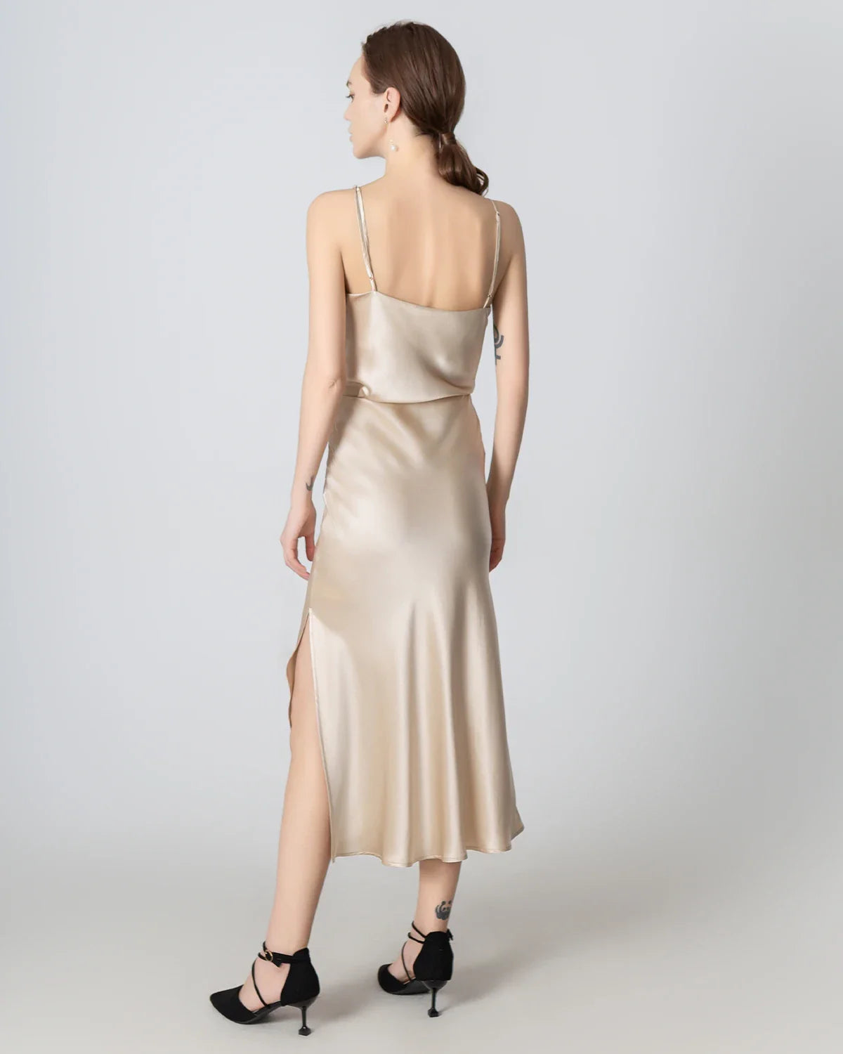 Round Neck Silk Camisole