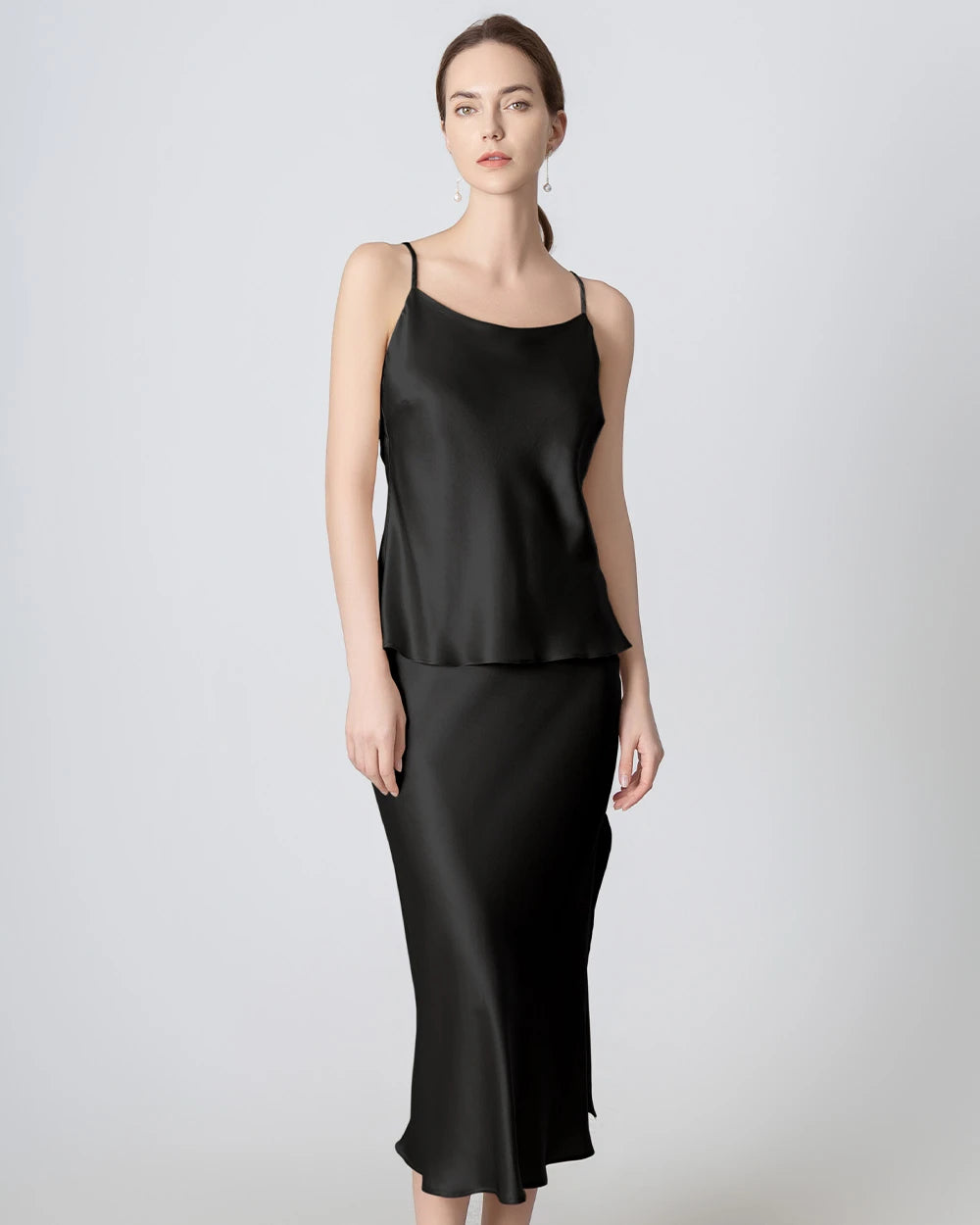 Round Neck Silk Camisole