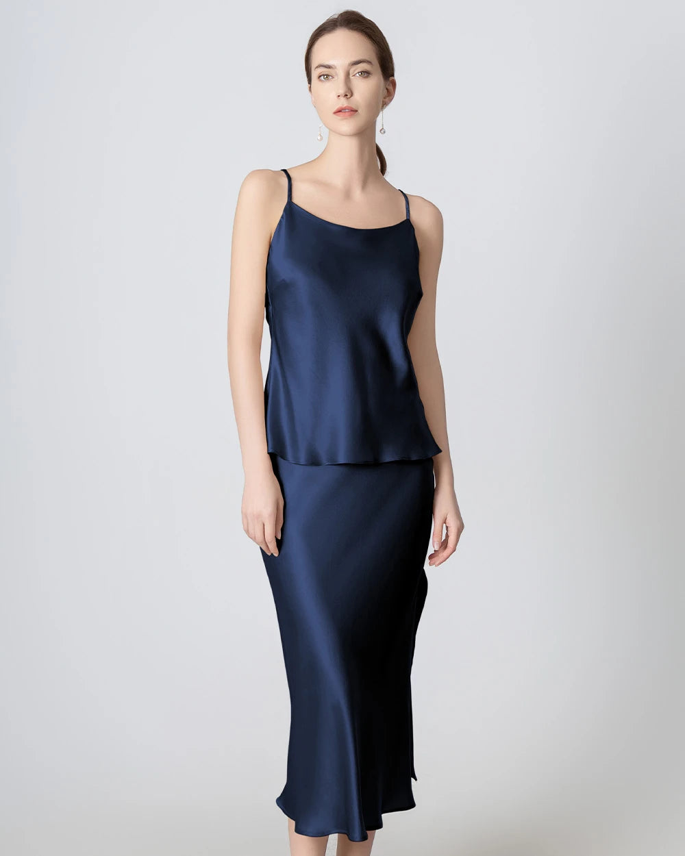 Round Neck Silk Camisole