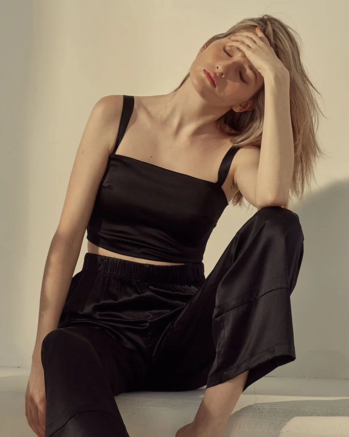 Silk Crop Tank Top