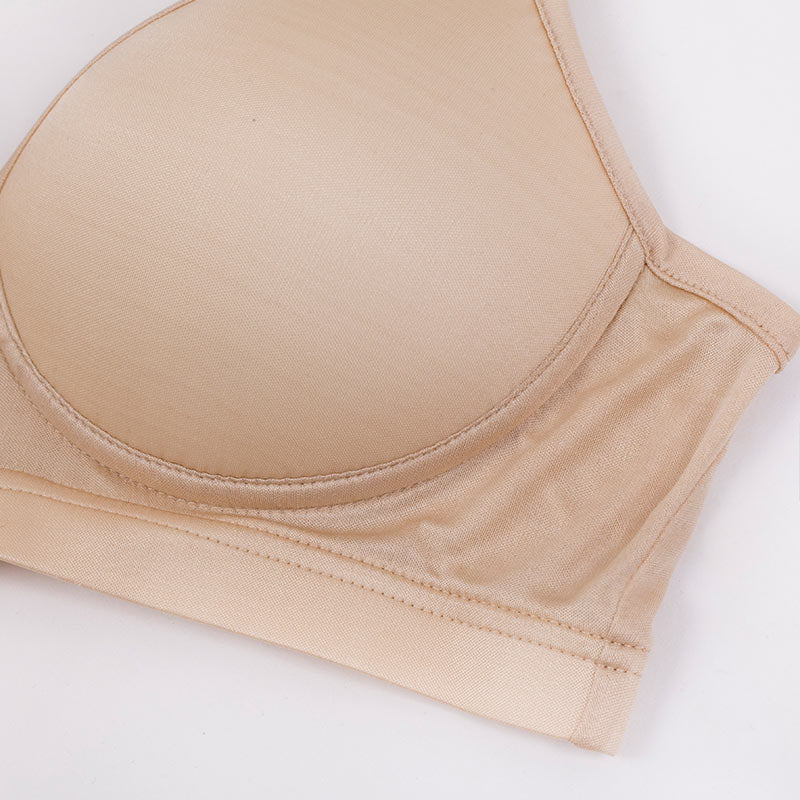 Skin-friendly Wired Silk Bra