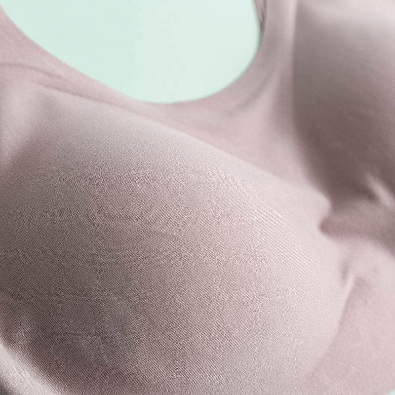 Skin-Friendly Wireless Silk Bra