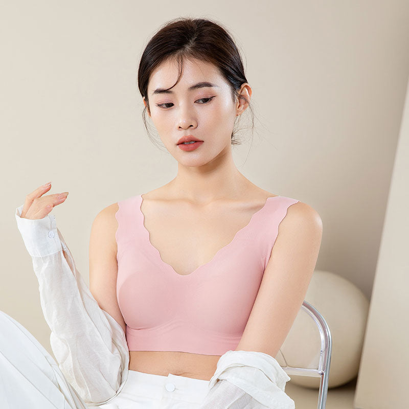 Unblemished One-Piece Silk Underwear Bra