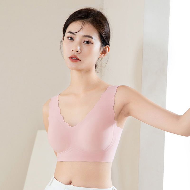 Unblemished One-Piece Silk Underwear Bra