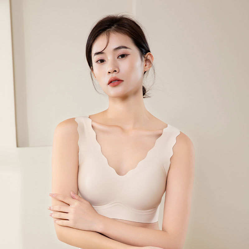 Unblemished One-Piece Silk Underwear Bra