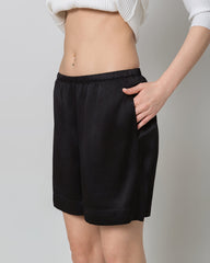 Women's Basic Silk Pajama Shorts