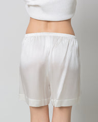 Women's Basic Silk Pajama Shorts