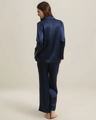 Women's Silk Two Piece Pajamas