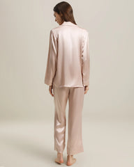 Women's Silk Two Piece Pajamas
