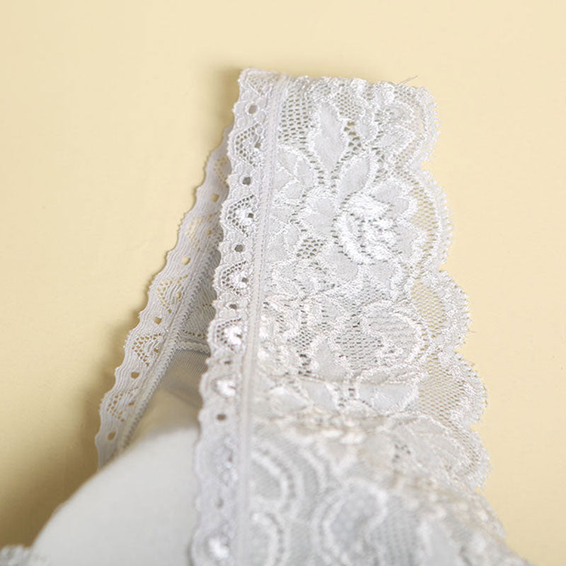 Sports Lace Breathable Silk Bra