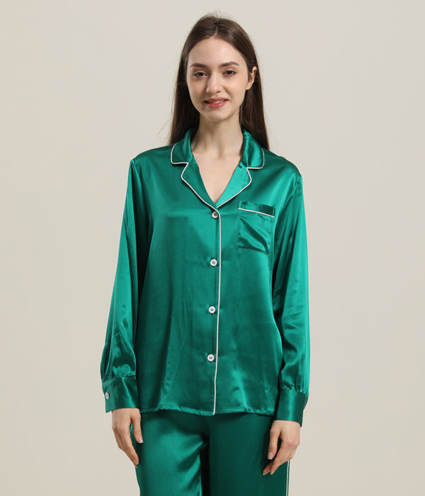 22 Momme Silk Pajamas Sleepwear Set