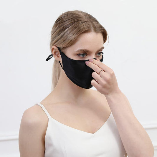 19 Momme Silk  Adjustable Design Face Mask
