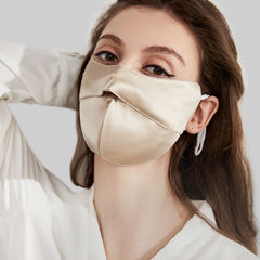 100% Silk Eye Corner Protect Mask Sunscreen