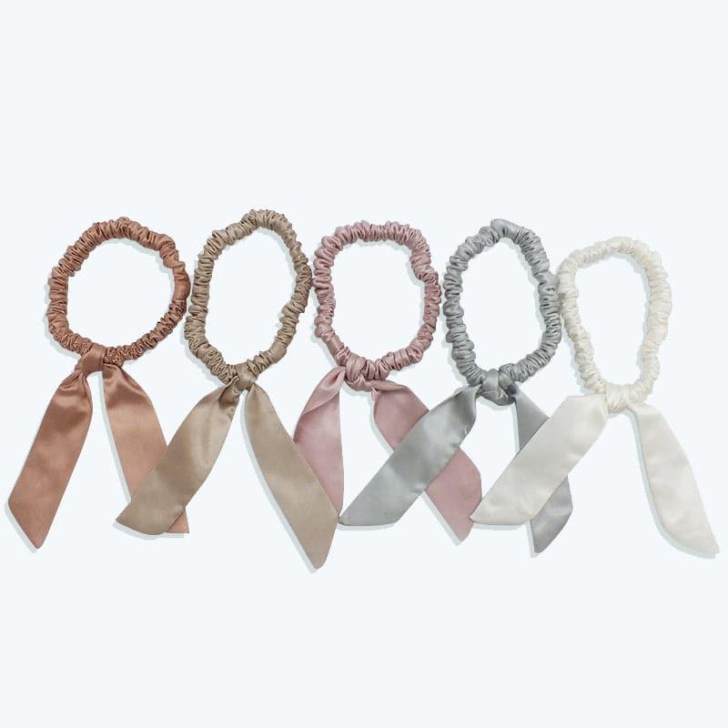 22 Momme Tail Elegant Silk Hair Bands