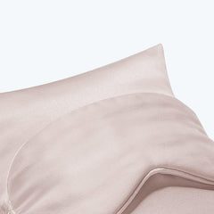 Cushion Eyemask and Storage Bag  3 Pcs Silk Travel Set